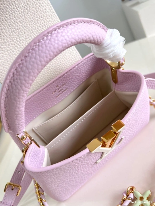 Affordable CAPUCINES LOUIS MINI-21*14*8CM VUITTON 0712
